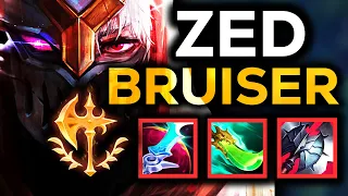 BRUISER TANK SLAYER ZED BUILD | Patch 14.4 I'm Ready!