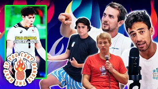 PRO VOLLEYBALL PLAYERS REACT TO AMAZING VOLLEYBALL EDITS