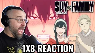 SPYxFAMILY 1X8 REACTION ''The counter-polive cover operation''