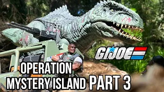 Dinosaur Toy Movie: Operation Mystery Island, Part 3 #gijoeclassified #gijoe #dinosaur #toys