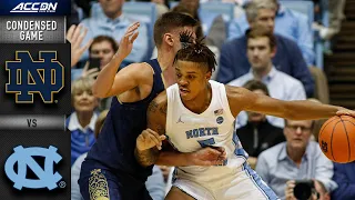 Notre Dame vs. North Carolina Condensed Game | ACCBasketball 2019-20