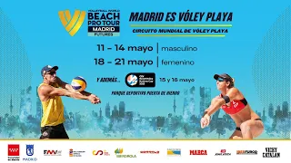 DIRECTO i Torneo de clasificación VW Beach Pro TourFutures Madrid masculinoI MARCA