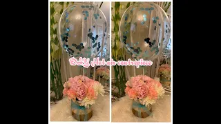 Diy hot air balloon centerpiece🎈