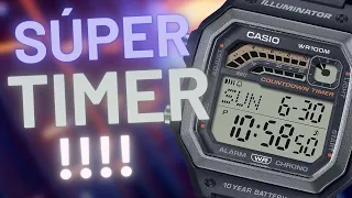 El SÚPER TIMER Casio WS-1600H