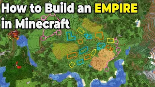 How to BUILD an EMPIRE in Minecraft Survival