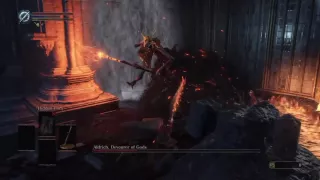 DARK SOULS III - SL1 vs NG+7: Katana-Cat -vs- Aldrich, Devourer of Gods