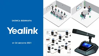 Комплексные решения для переговорных комнат на базе оборудования Yealink, ITC