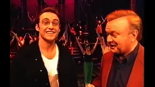 1995 Beauty and the Beast live cross. Bert Newton and Hugh Jackman