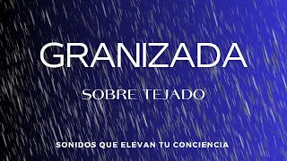 GRANIZADA SOBRE TEJADO  |  SUEÑO PROFUNDO  |  ASMR  |  PANTALLA NEGRA