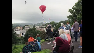 Bristol International Balloon Fiesta 2023.  Friday morning mass ascent.