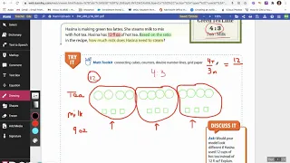 I Ready Lesson 14, Session 1 Using Part to Part and Part to Whole Ratios