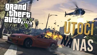 UTOČÍ NA NÁS | GTA Online w/ Bax a Wedry