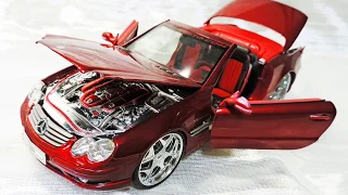 Mercedes Benz SL550 AMG by Maisto Diecast Model 1/18 Scale