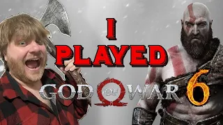 I GOT TO PLAY GOD OF WAR 6!