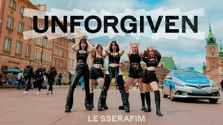 [KPOP IN PUBLIC | ONE TAKE] LE SSERAFIM (르세라핌) 'UNFORGIVEN' dance cover by FocusON