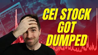 CEI got dumped | CEI stock aftermath | How stock manipulators operate
