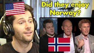 What Hollywood Stars Say About Norway | American Reacts (Part 1)