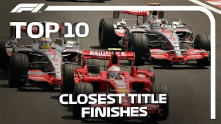 Top 10 Closest Title Finishes