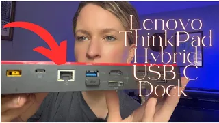 The Lenovo ThinkPad USB-C/USB-A Hybrid Dock