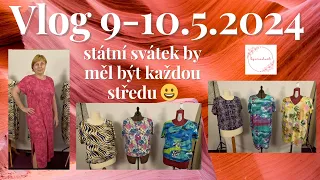 Vlog 9-10.5.2024- státní svátek by měl být každou středu 😀