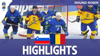 Highlights: Slovenia vs Romania | 2024 #MensWorlds Division 1A