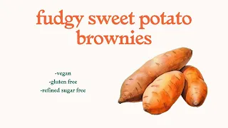 The BEST Sweet Potato Brownies!