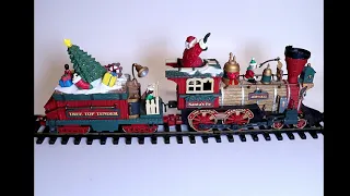 New Bright Holiday Express Steam Engine & Tender Demo