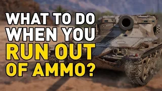 Running out of ammo in World of Tanks...