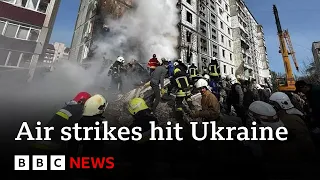 Ukraine hit by Russian missile strikes with multiple people dead  - BBC News