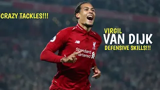 Virgil Van Dijk 2019  ● Tackles, Defensive Skills & Goals | HD