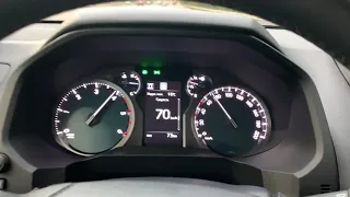 2020 PRADO 2.8 DIESEL 200 hp acceleration 0-180