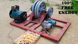 How to Make 30KVA Free Genarator - Free 220V Energy