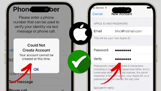 แก้ไข “ไม่สามารถสร้างบัญชีได้ ไม่สามารถสร้างบัญชีของคุณได้ในขณะนี้” บน iPhone - iPad [2024]