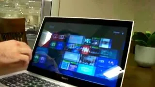 Overview of the Sony VAIO T Series Silver Ultrabook Computer - SVT13126CXS