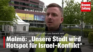 Malmös Einwohner verärgert: „Unsere Stadt wird Hotspot für Israel-Konflikt“ | krone.tv NEWS