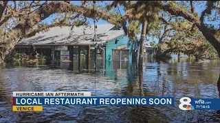 Venice restaurant flooded from Hurricane Ian plans to reopen soon