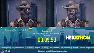 Borderlands 2 [Any% Co-Op with DLC (No Crit Stacking)] by Sajiki, Shafournee - #HEK21