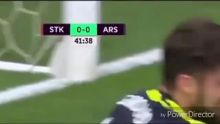 Arsenal  Vs stoke city 3_1 2017 all goals and highlights ارسنال و ستوك سيتي