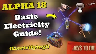 7 Days to Die | Guide to Electricity (Basic) @Vedui42 ✔️
