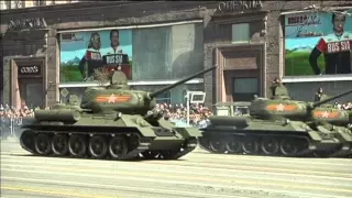 New Russian Tank Breaks Down: T-14 stops rolling during Victory Day preparations in Red Square