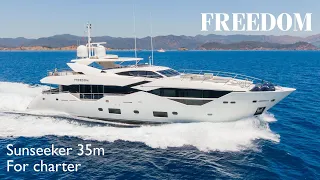 FREEDOM - Sunseeker 35M Yacht for Charter