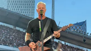 Metallica - Ride The Lightning / Ullevi 2023 night 2, from the snakepit