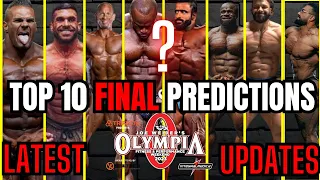 "TOP 10 MR. OLYMPIA 2023 Prediction Revealed!#workout #viral #mrolympia  #hadichoopan  #trending