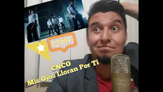Vocal Coach REACCIONA a CNCO - MIS OJOS LLORAN POR TI