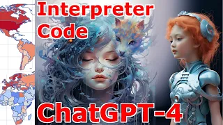 Code Interpreter ChatGPT, Add-on Chat GPT,  GPT-4, Charts, Maps, Load CSV Data and images, Lesson 1