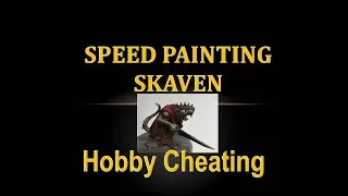 Hobby Cheating 177 - How to Speed Paint Skaven