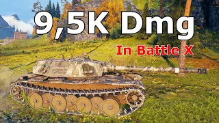 World of Tanks Bat.-Châtillon Bourrasque - 6 Kills 9,5K Damage