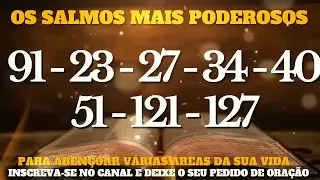 Orando Os Oitos Salmos mais poderosos para abençoar várias áreas da sua vida. #oração #salmos