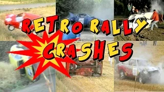 Retro Rally Car Crashes! Part 1 of 7