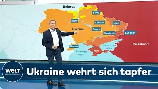 MILITÄRISCHE LAGE: "Russische Armee kämpft noch mit angezogener Handbremse" | WELT Analyse